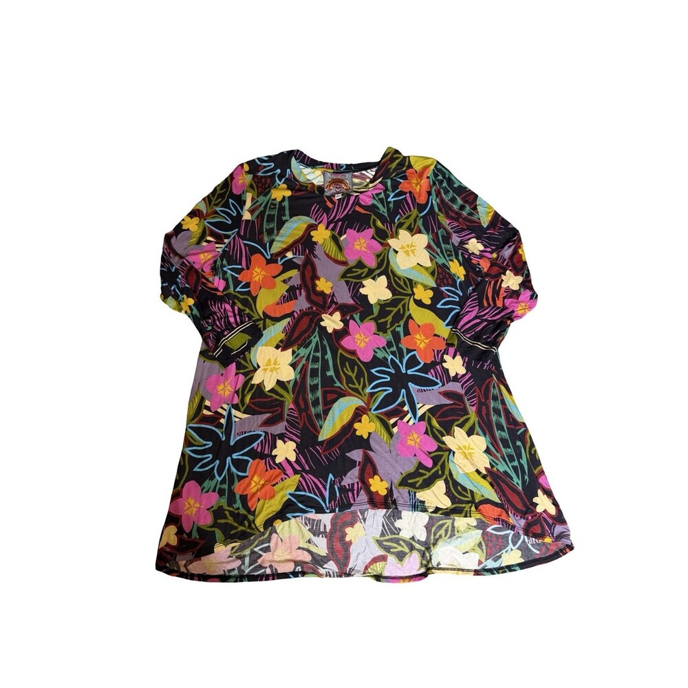 Johnny Was Wild Deanna Tunic Top Women's Size 1X